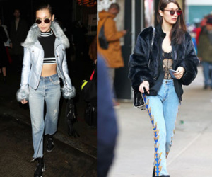 Thời trang gợi cảm ngày lạnh của Bella Hadid