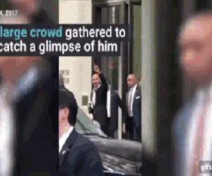 Video: Obama gây náo loạn đường phố New York