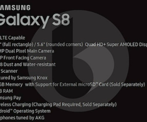 Samsung Galaxy S8 và S8 Plus sẽ có cấu hình tương tự nhau