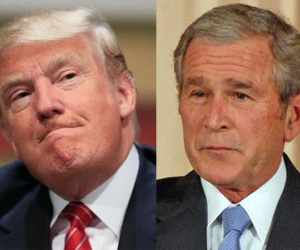 Cựu Tổng thống Bush chỉ trích chính sách của ông Trump