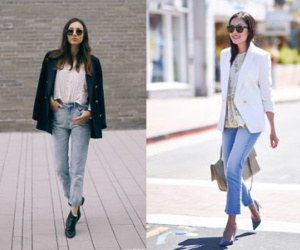 Đổi gió cho trang phục công sở với cặp đôi "trời sinh": Quần jeans và Áo blazer