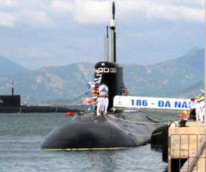 Lễ thượng cờ tàu ngầm Đà Nẵng và Bà Rịa - Vũng Tàu