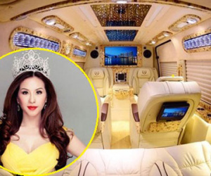 Tò mò với khối tài sản khủng của Hoa hậu bị cẩu xế 4 tỷ về phường