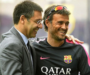 Chủ tịch Barca hứa mang "siêu huấn luyện viên" về thay Enrique