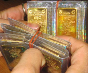 Vàng tăng giá sau 4 phiên giảm liên tiếp