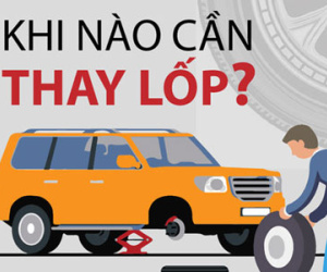 Bạn nên thay lốp khi nào?