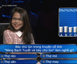 Tuyển tập những câu hỏi đơn giản nhưng cực kỳ khó đỡ của Ai là triệu phú
