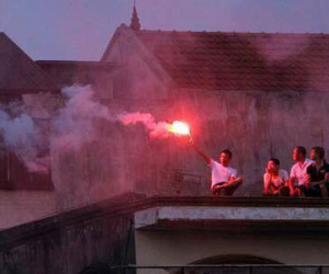 Bị cấm đến sân, CĐV Hải Phòng lập Fanzone tiếp lửa cho đội nhà