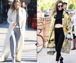 Gigi Hadid chuộng áo khoác lấy cảm hứng từ nhà tắm