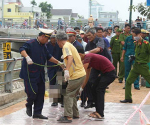 Phát hiện thi thể người phụ nữ trôi trên kênh Cái Khế