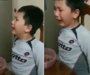Cậu bé "dễ thương nhất vịnh Bắc Bộ": Khóc lóc không cho chị đi lấy chồng vì sợ chị khổ!