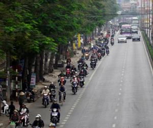 Tuyến đường người đi xe máy đúng làn gây ngạc nhiên ở Hải Phòng