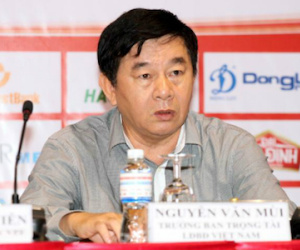 Ông Nguyễn Văn Mùi: "Tôi vẫn là trưởng Ban trọng tài, không có thay đổi"