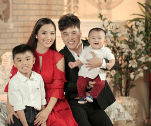 Nhìn thần tượng lúc nhỏ giờ tay đã bồng bế con, chợt nhận ra mình "già" thật rồi!
