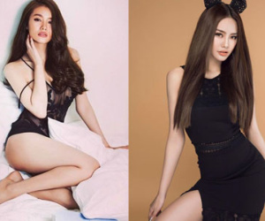 Linh Chi khoe đường cong siêu cuốn hút, ngại gì bị tố "giật chồng"