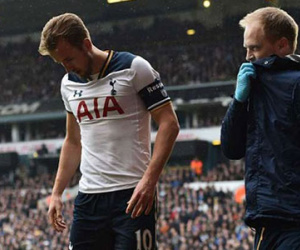 Harry Kane nghỉ hết mùa giải vì chấn thương mắt cá