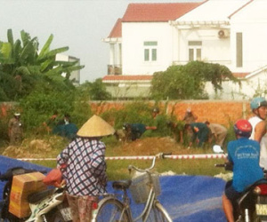 Phát hiện thi thể một phụ nữ bị thiêu