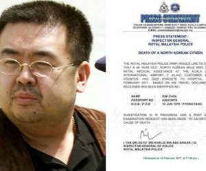 Malaysia ướp xác Kim Chol