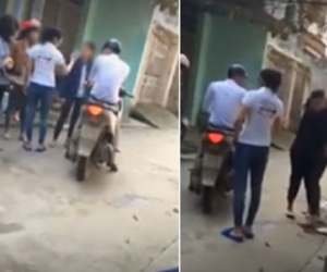 Clip bà bầu đánh ghen ở Thanh Hóa: Người chồng có vợ bị đánh "thấy bình thường" vì "đã biết trước"