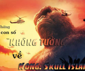 Giật mình những con số "không tưởng" về Kong: Đảo Đầu Lâu