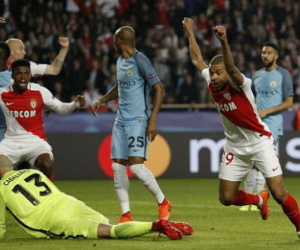 Monaco 3-1 Man City (6-6): Bất ngờ thua tan tác, Man City phải dừng cuộc chơi