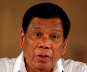 Ông Duterte nói không thể cản Trung Quốc xây dựng ở Scarborough
