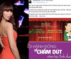 Hà Anh gọi Minh Béo là thành phần cặn bã, cần được thanh lọc