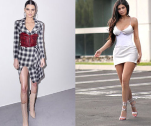 Chị em nhà Kendall Jenner cuồng mốt corset