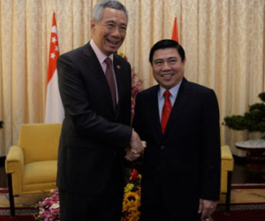 Thủ tướng Lý Hiển Long thăm TP.HCM