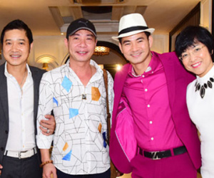 Dàn nghệ sĩ đến dự đám cưới MC Thành Trung