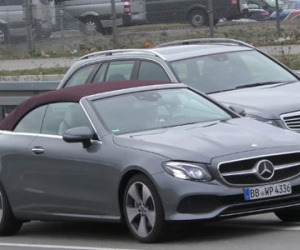Mercedes-Benz E-Class Cabriolet bản sản xuất lộ diện trên phố