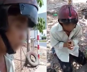 Qua lại với phụ nữ đã có gia đình, người đàn ông trung tuổi bị đánh, bắt quỳ gối xin lỗi