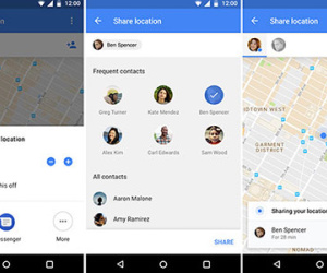 Google Maps bổ sung chức năng chia sẻ vị trí
