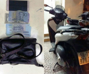Băng cướp chuyên đi SH, giật đồ ở trung tâm Sài Gòn