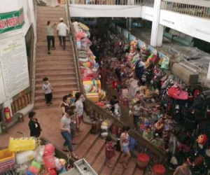 Cháy hàng vàng mã ở chợ lớn thứ hai Huế