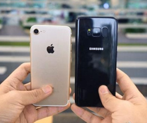 Galaxy S8 lộ diện trong video thử màn hình cảm ứng