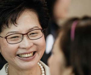Bà Carrie Lam được chọn làm lãnh đạo mới của Hong Kong