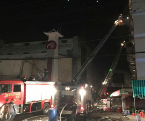 Cháy bùng phát trở lại tại Công ty Kwong Lung Meko Cần Thơ