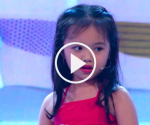 Video: Cô bé 5 tuổi hát nhạc chế "gây bão" ở Biệt tài tí hon