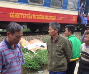 Hà Tĩnh: Người đàn ông bị tàu hỏa đâm tử vong tại chỗ