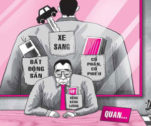 Thử giải mã sự giàu có của quan chức