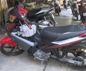 Trộm xe Exciter rồi khoe "thành tích" trên Facebook