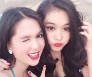 Linh Chi khoe ảnh hiếm của Ngọc Trinh nhưng bị đàn chị đối xử thế này