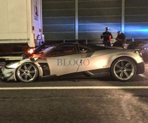 Siêu xe Pagani Huayra BC 2,5 triệu USD đầu tiên gặp nạn