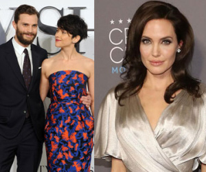 Tài tử 50 Sắc Thái bị vợ cấm làm việc với "kẻ chuyên giật chồng" Angelina Jolie?