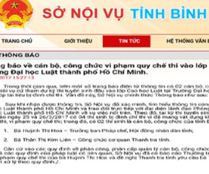 Trưởng ban Pháp chế bị giải trình vì gian lận khi thi cao học