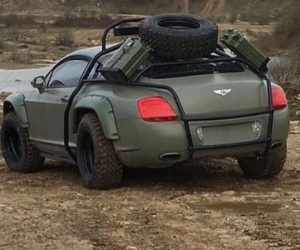 Hình ảnh siêu xe Bentley off-road gây chú ý