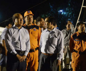 Tìm thấy vị trí tàu Hải Thành 26 bị chìm