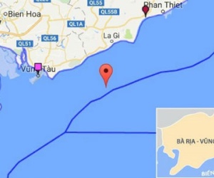 Vớt được thi thể Đại phó tàu Hải Thành 26 BLC