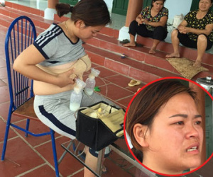 Bà mẹ 9x bị tố cho sữa giả để trục lợi, uất ức khóc rồi thực hiện quy trình “sản xuất” sữa